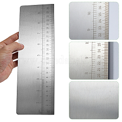 Rechteckiger Sahneschaber aus Edelstahl&nbsp;TOOL-WH0165-72B