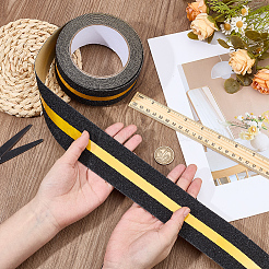 5 м ПВХ светоотражающая лента с защитным знаком&nbsp;DIY-WH0308-652B