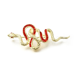 Броши со стразами в виде змеи aolly&nbsp;LS-JEWB-V008-01LG-01