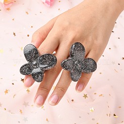 Anillos de dedo acrílico&nbsp;RJEW-M137-02A