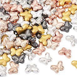 90шт 6 цвета гальванические стеклянные бусины&nbsp;EGLA-TA0013-29