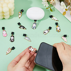 12шт пластиковые мобильные пылезащитные заглушки&nbsp;HJEW-WH00144