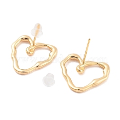 Латунь серьги&nbsp;EJEW-B58-01G