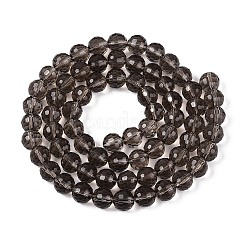 Chapelets de perles en verre transparent&nbsp;GLAA-R095-8mm-37