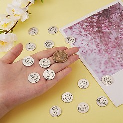 18шт 9 стильный кулон из нержавеющей стали&nbsp;STAS-SZ0002-11