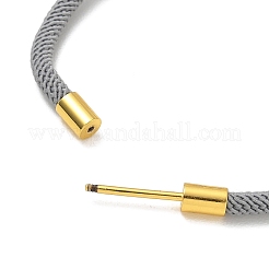 Nylonschnur Armband machen&nbsp;KK-CBACFA2-01G-32