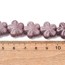 Perles de porcelaine vintage faites à la main&nbsp;PR-CBAA37B-07C