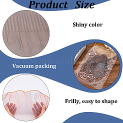 10 yard de bordure en dentelle plissée en polyester Lucency&nbsp;OCOR-GF0004-74B