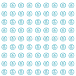 Окрашенный распылением абс-пластик имитация жемчужных бусин&nbsp;OACR-PA0001-38A-03