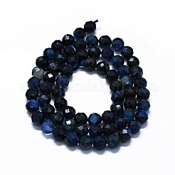 Fili di perle di cianite naturali tinti e riscaldati&nbsp;G-G927-41