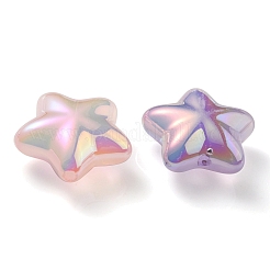 УФ-покрытие радужное радужное имитация желе акриловые бусины&nbsp;X-OACR-C007-07