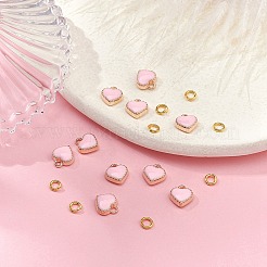 Сердце сплав очаровывает эмаль&nbsp;ENAM-YW0002-85C