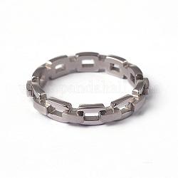 304 anelli per le dita della catena in acciaio inossidabile, colore acciaio inossidabile, 16mm