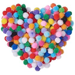 10mm multicolor сортированные pom poms шарики около 2000pcs для украшения куклы ремесла diy