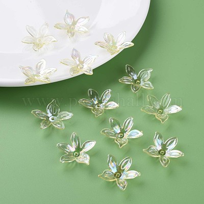 Прозрачные акриловые бусины MACR-S373-102-C06-1