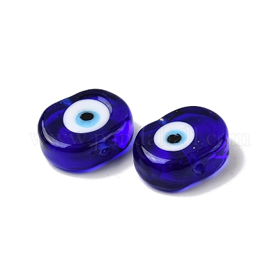 Ручной зло бусины глаз&nbsp;LAMP-G168-02-09-1