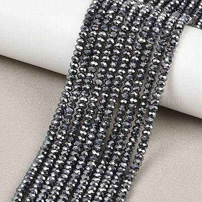 Терагерц каменные бусы пряди&nbsp;G-B175-A04-2x4mm-1