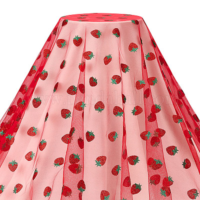 3 Yards Polyester-Gazestoff&nbsp;DIY-WH0308-725A-1