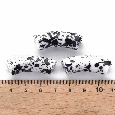 Непрозрачные акриловые бусины&nbsp;MACR-S372-001F-B04-1