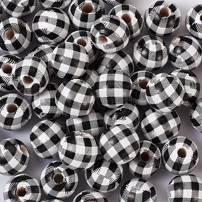 Натуральные деревянные бусы&nbsp;WOOD-TAC0010-05A-1