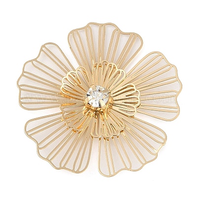 Латунные кобошоны&nbsp;LS-KK-L219-09G-01-1