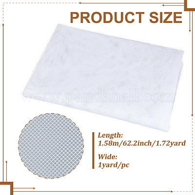 Tissu en maille de polyester&nbsp;DIY-WH0308-622B-1