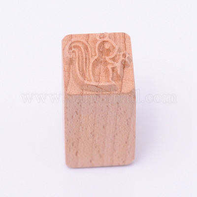 Timbres en bois&nbsp;DIY-WH0189-61E-1