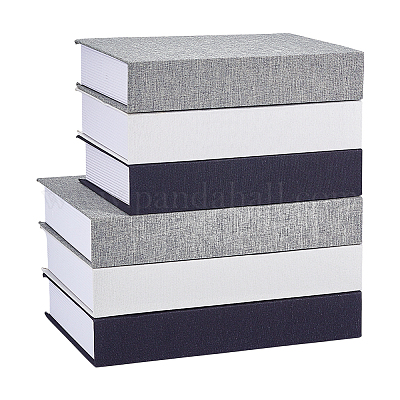 6 шт. 6 стиля поддельная книга-модель-симуляция&nbsp;AJEW-NB0008-24A-1