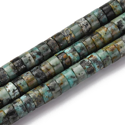 Natürliche afrikanische türkis (jasper) perlen stränge&nbsp;G-Z006-C40-1