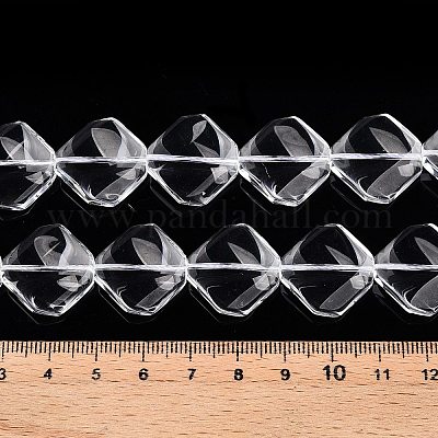 Прозрачные стеклянные бусины&nbsp;GLAA-N001-50-1