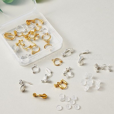 Wholesale SUPERFINDINGS 20Pcs Brass Earring Hooks Hypoallergenic Nickel  Free Lead Free Cadmium Free Earring Supplies Jewelry Making Findings 