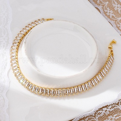 Bracciale Donna Oro Bianco Tennis con Zirconi - Gioielleria Amadori