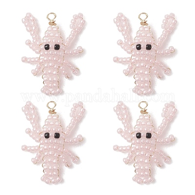 Стеклянные подвески из бисера&nbsp;PALLOY-MZ01254-1