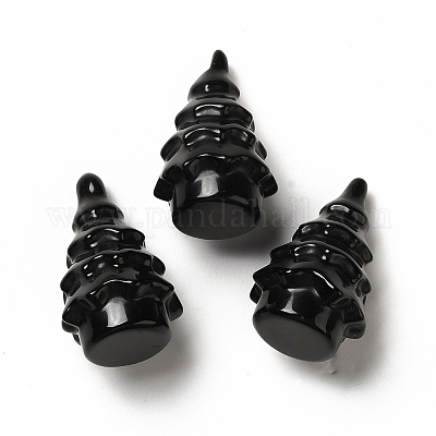 Натуральные обсидианные декорации G-G997-E01-1