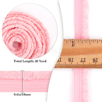 Отделка губ из синели&nbsp;DIY-WH0580-17A-1