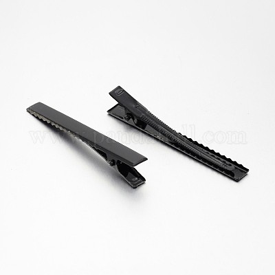 Спрей фурнитуры клип аллигатора волос окрашенные железные&nbsp;IFIN-A171-08F-01-1