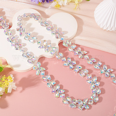 1 ярд железных цепочек со стразами&nbsp;FIND-PJ0001-42-1