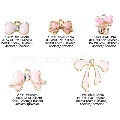 20шт 20 стиля подвески из сплава с эмалью&nbsp;ENAM-YW0003-92-1