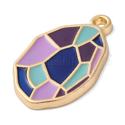 Цинк подвески эмали сплава&nbsp;ENAM-Z013-01C-01-1