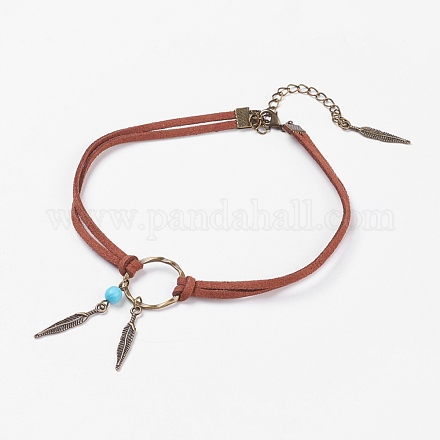 Choker Necklaces NJEW-JN02167-1