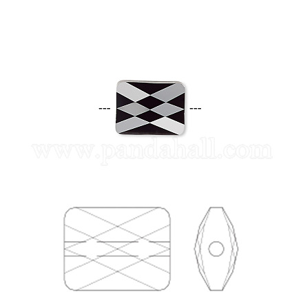Perline di strass di cristallo austriaco X-5055-10x8-280(U)-1