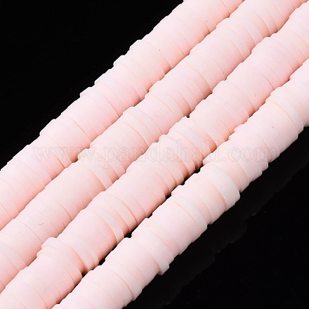 Perles d'argile polymère faites à la main rondes plates CLAY-R067-8.0mm-27-1