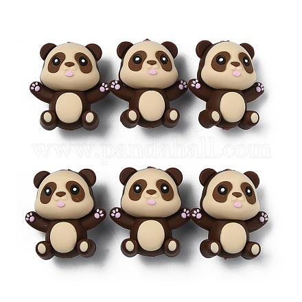 6 шт. Силиконовые бусины SIL-YW0002-16B-1