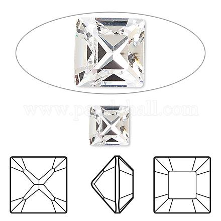 Cabochons en strass de cristal autrichien 4428-6mm-001(F)-1