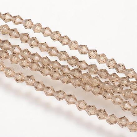 Imitation Austrian Crystal 5301 Bicone Beads GLAA-S026-3mm-09-1