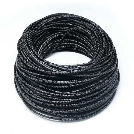 Cuerda trenzada de cuero WL-Q005-6mm-1-1
