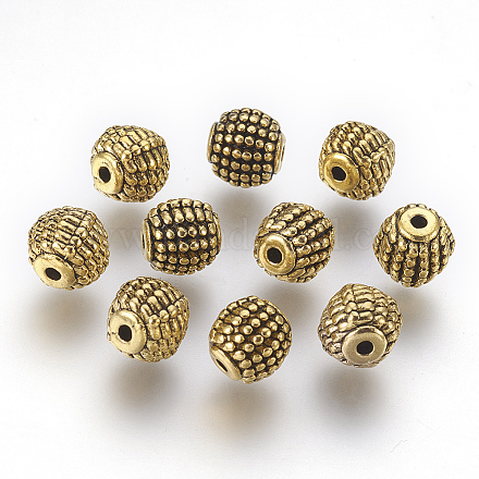 Perles en alliage de style tibétain X-GLF0079Y-NF-1