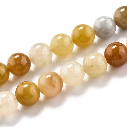 Natural Jade Beads Strands G-O199-04C-1