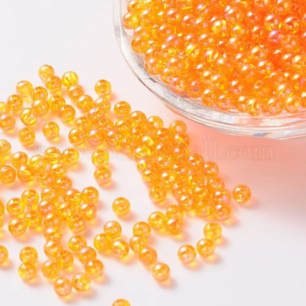 Perles acryliques transparentes écologiques X-PL734-14-1