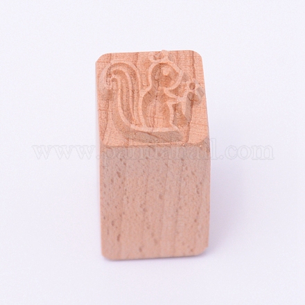 Timbres en bois&nbsp;DIY-WH0189-61E-1